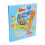 Libro verde de aprendizaje de idiomas 3xAA 25.3x22.5x2.8cm 12