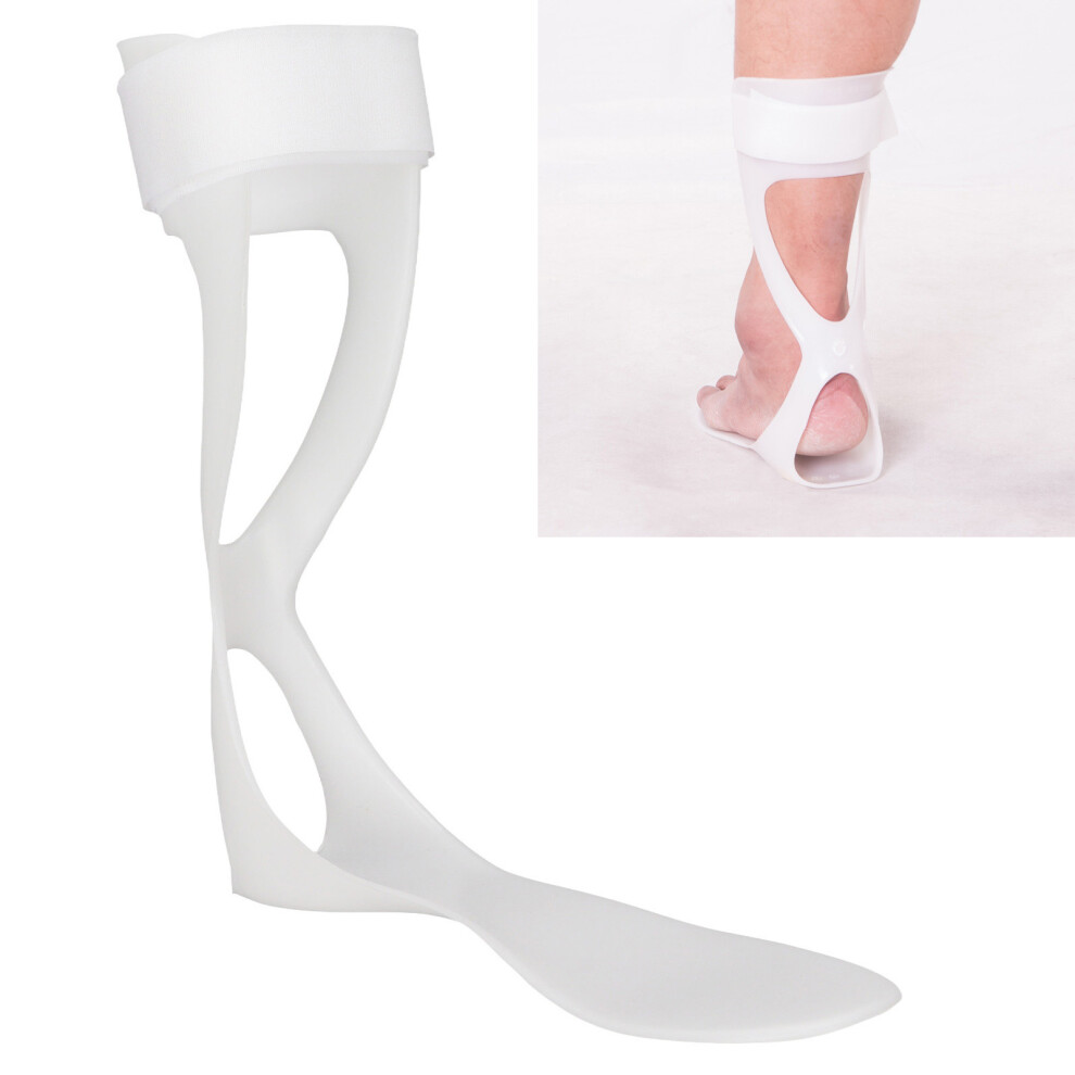 Drop Foot Corrector Ankle Foot Orthosis Straightener AFO Support Splint Ultra Slim Cuttable for Therapy L for Over 42 CHN Left Foot