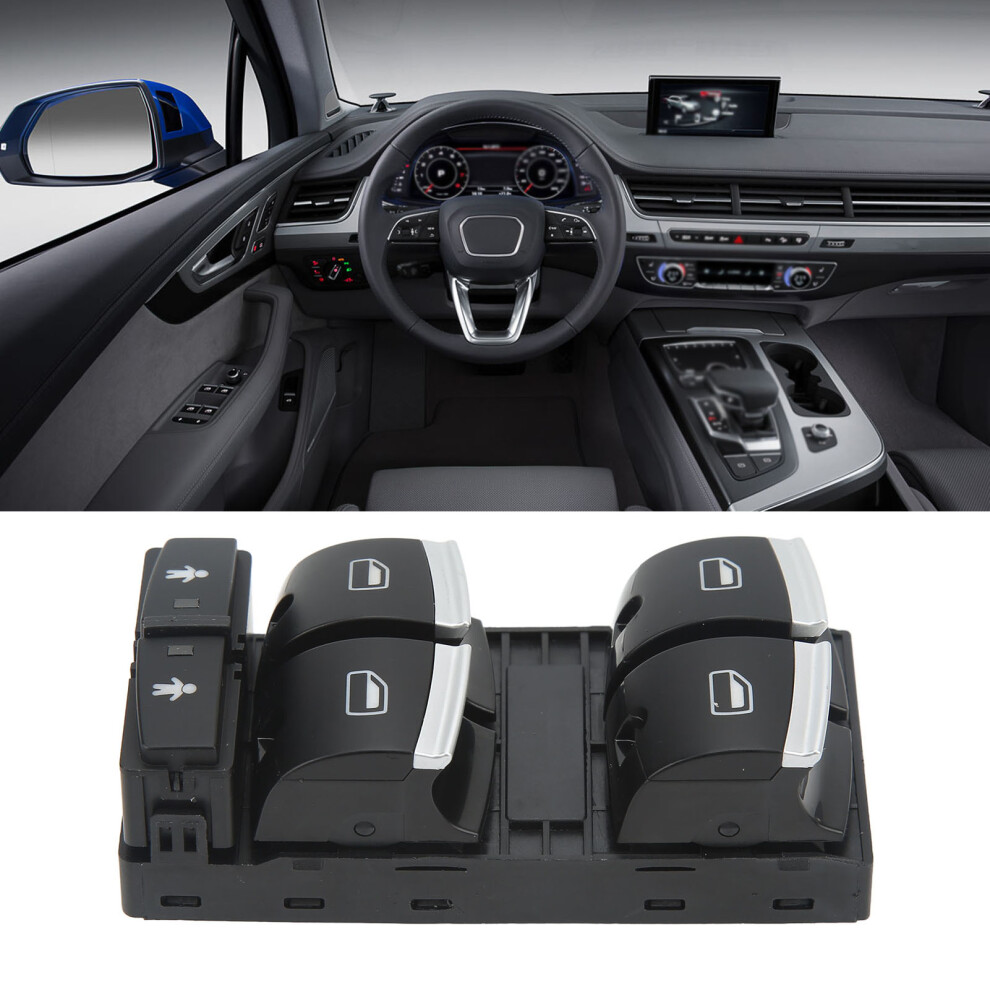 Electric Window Control Switch Window Lifter Button 4F0959851j Replacement For A6 S6 Q7 A3 S3 Rs6 7641321243894
