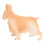 Figurita de Cocker Spaniel PL127-1543 plástico amarillo 4