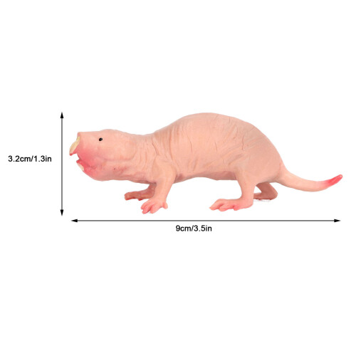 Kunststoff-Maulwurf-Figur 9  3,2 cm Sandtisch-Deko 2