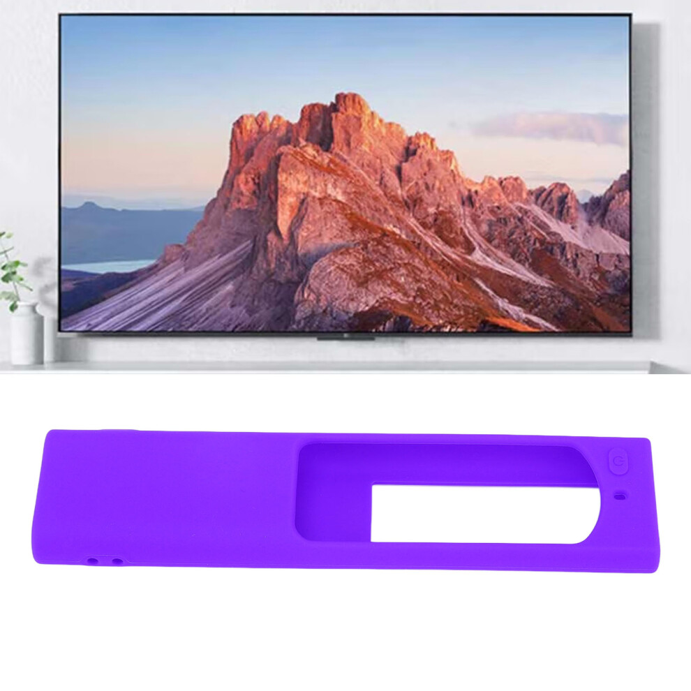 Silicone Protective Case For Samsung Tv Bn59 Solar Charging Remote Control Shockproof Soft Protective Cover Purple 9341321244966