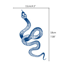 12 Stück Kräuter-Temporäre Tattoos 11x18 cm wasserdicht