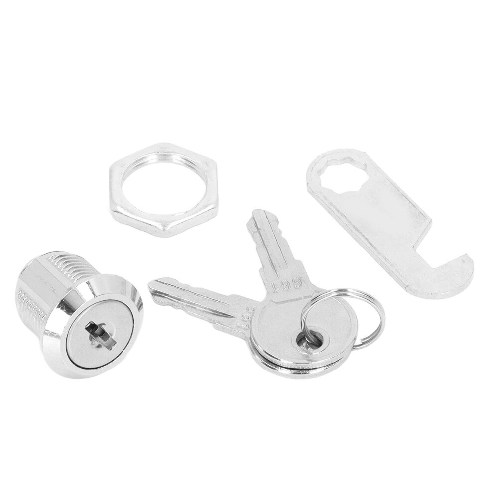 5 Pack Cabinet Cam Lock Lock 5/8In Zinc Alloy For Vending Machine Truck Pickup Tool Box Atm 7691321244780