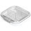 Tragbare Mini-Pillendose Klein Transparent Weiß 2