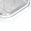 Tragbare Mini-Pillendose Klein Transparent Weiß 3