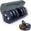PillCase redonda mini 14 compartimentos negro a prueba de humedad 2