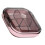 Mini estuche para pastillas rosa transparente 7.1oz 5
