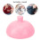 Copa de Percusión para el Pecho Gel de Sílice Rosa Sakura 8
