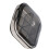 Tragbare Mini-Pillendose S Transparent Schwarz 200g 4