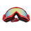 Motorradbrille PC-Schaumstoff roter Rahmen rote Linse 15