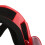 Motorradbrille PC-Schaumstoff roter Rahmen rote Linse 7