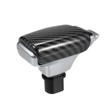 Pomo de la palanca de cambios automática negro brillante 11x6x5cm
