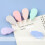 6 piezas de cinta correctora de 5 mm Morandi White Out Tape 3