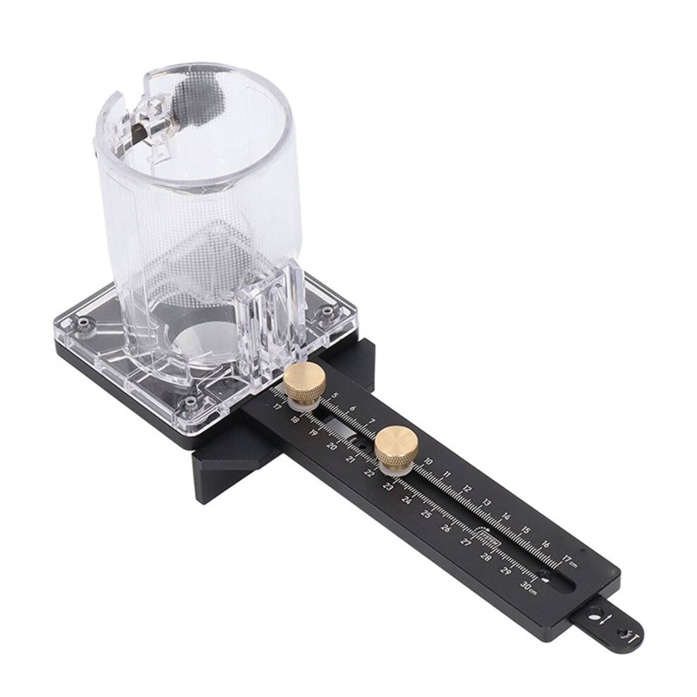 Wood Trimmer Router Base Cnc 8Mm Pin 2.5Mm Nail Holes Milling Circle Slotting Base For 65Mm Dia Trimmer Wood Router 4641321251663