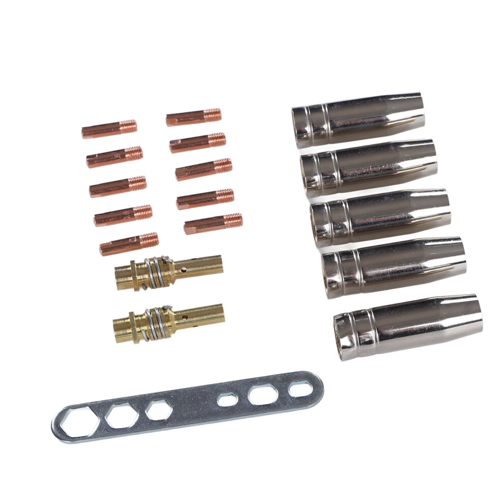 Welding Protection Nozzle Contact Tip Connecting Set Welding Torch Consumables For Mb15 4631321251107