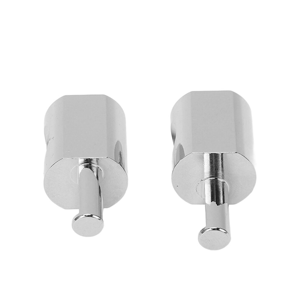 2Pcs Amp Input Reducer Adapter 1/0 Gauge To 4 Gauge Nickel Plated 6061 Aluminum For Cars Boats 5071321251933
