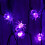 Typ 2 6m/19.68ft Lila Spinne 40LEDs Lichter 4