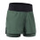 Shorts de running 2 en 1,92/8P/S,EU S-XXL,Negro/Azul/Verde militar 12