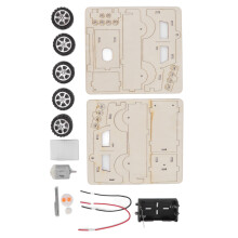 Kit de coches modelo eléctricos - Natural, compacto, 2 pilas AA