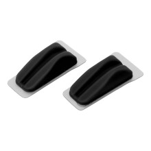 Gummi-Pfeilbogen-String-Stoßdämpfer für Recurvebogen, Schwarz, 20g