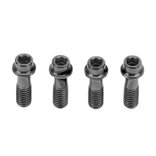 4 Stück Titanlegierung M6x18mm Fahrradbremshebel Befestigungsschrauben für Mountainbikes