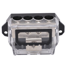 Verteilerblock 0-4 Gauge Zinknickel