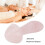 Rosa Jadestein Pilz-Massage-Stein - Gua Sha 10