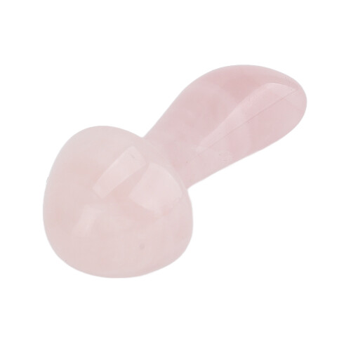 Rosa Jadestein Pilz-Massage-Stein - Gua Sha 2