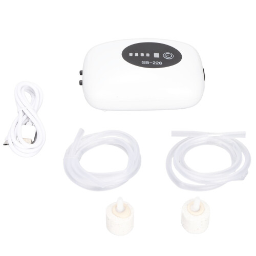 SB 228 USB Sauerstoffpumpe 4800mAh ABS Doppel-Loch 1