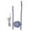 Pentagramm-Seestern Katzen-Weste L 3,5-7,5 kg Blau 2
