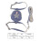 Pentagramm-Seestern Katzen-Weste L 3,5-7,5 kg Blau 12
