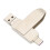 Pendrive OTG dual USB-C de 256GB, metal, USB-A 3.0 13