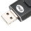 USB-C-Speicherstick 256 GB USB-C zu USB-A 2.0 Metall 9