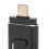 USB-C-Speicherstick 256 GB USB-C zu USB-A 2.0 Metall 8