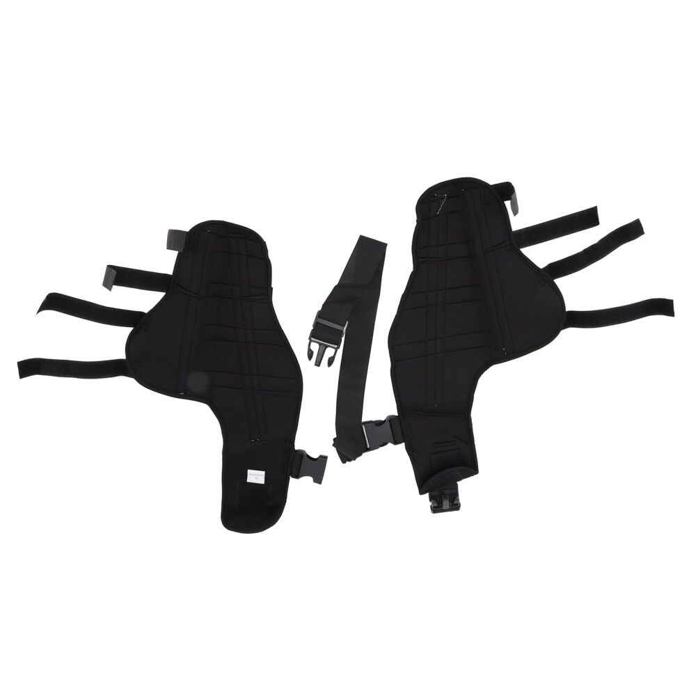Dog Hind Leg Brace Reflective Pain Relief Stable Double Back Leg Support Protector for Knee Dislocation XS