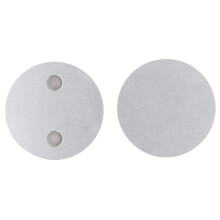 2pcs Magnetic Mounting Pad 7cm Drill Free Installation Tool for Smoke Detector Fire Alarm