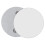 2pcs Magnetic Mounting Pad 7cm Drill Free Installation Tool for Smoke Detector Fire Alarm 2