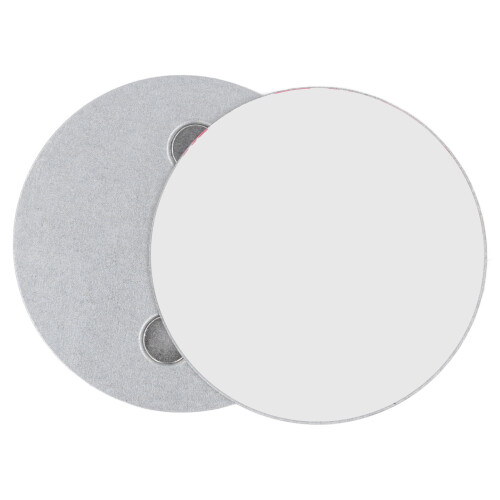 2pcs Magnetic Mounting Pad 7cm Drill Free Installation Tool for Smoke Detector Fire Alarm 1