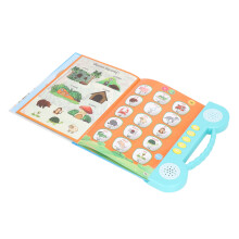 Talking Sound Book 3 Languages Cambodia English Chinese Fun Cultivate Logical Smart Toy Talking Book for Toddler