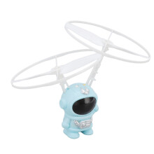 Astronaut Induktionsflugspielzeug 75mAh 17x10x12cm Blau