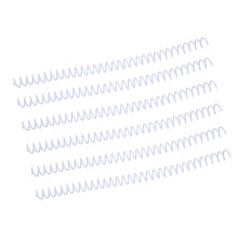 20 Stück Große Kapazität 13 mm Spiralspule Weiß