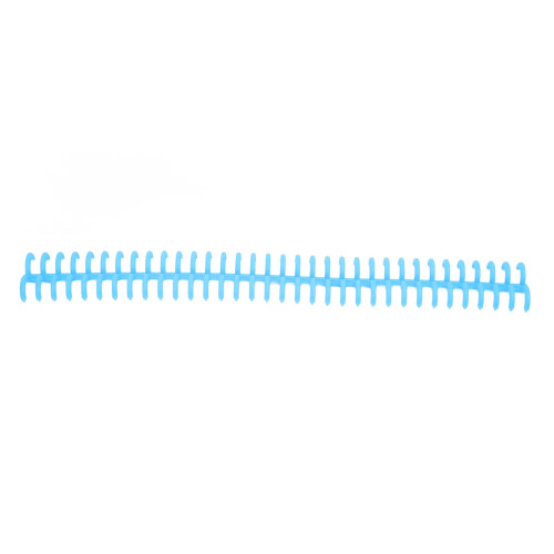 10 Stück 34-Loch blaue 12-mm-Spine-Ringe 85 Blätter 2