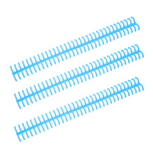 10 Stück 34-Loch blaue 12-mm-Spine-Ringe 85 Blätter