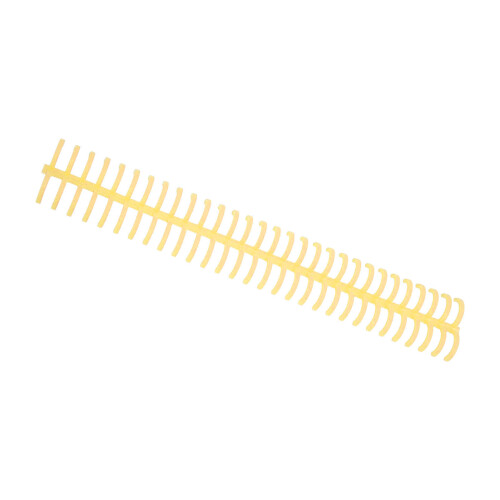 10 Stück Spiralbindedraht 130 Seiten 16 mm Gelb