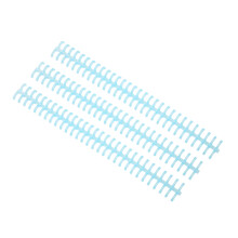 Loseblatt-Rücken 10 mm 30 Löcher 65 Blätter hellblau