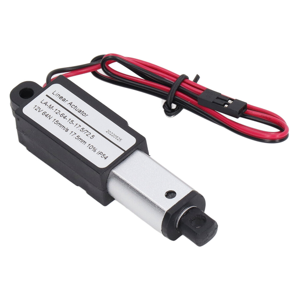 Electric Micro Linear Actuator Aluminum Abs Direct Current Supply Mini Motion Actuator For Agricultural Machinery 12V 17.5Mm 0.7In 4631321259455