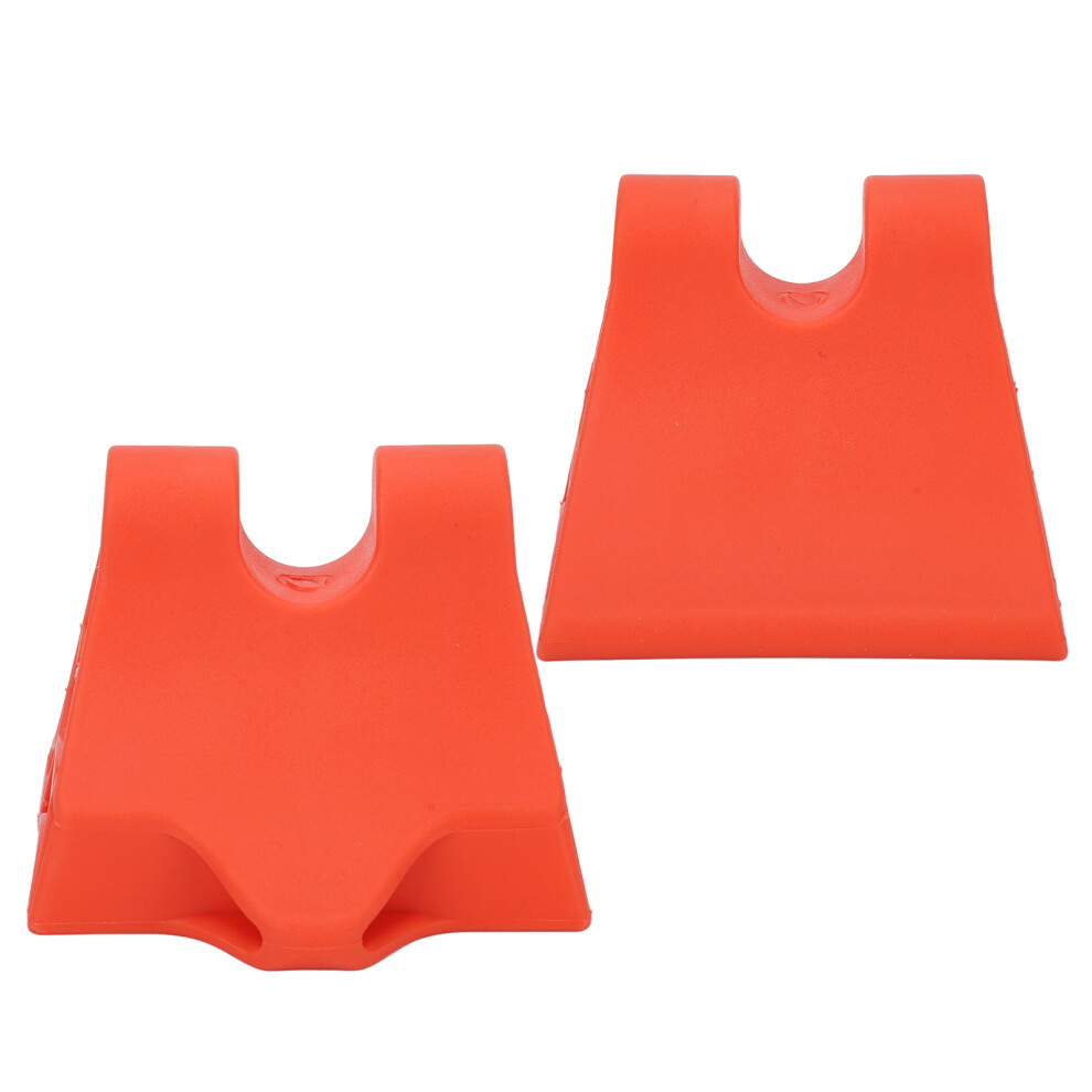 Orange Body Massager Neck Shoulders Legs Feet Fatigue Relief Manual Multifunctional Massage Hammer