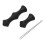 5x Bowstring Tabs Guard - weiches Silikon 30 g/1,1 oz 5