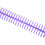 lila 16 mm Spiralbindung 30 Löcher 130 Blatt 5